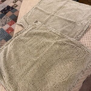 Textured Cream Throw Pillows